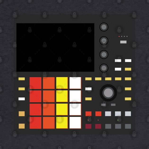 Dope Beat Machine Series #18 (Multicolored pads - No Text) by Steve Traxx (ProducerBeat.com)